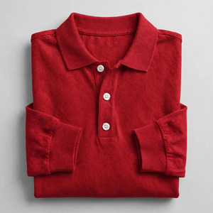 Polo homme en polyester et coton, uni, vierge, prix usine, personnalisable avec logo brodé ou imprimé - Product Image 6