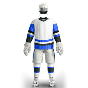 Uniforme de hockey sobre hielo de tela de malla transpirable de alto rendimiento, ropa deportiva con tecnología de secado rápido, uniforme de hockey sobre hielo. - Product Image 1