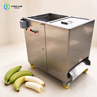 Industriële bananenschilmachine met lage schadetpercentage, automatische bananenpeller voor fruitverwerkingslijn