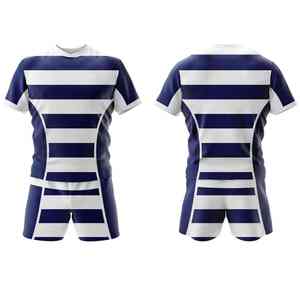 Uniformes de Rugby Personalizados 2026, Transpirables, 100% Poliéster, Ecológicos, Antibacterianos, Calidad Premium para Adultos - Product Image 6