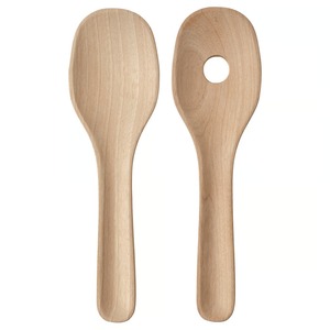 Juego de Cubiertos de Bambú Ecológicos de Diseño Único para Ensaladas, Tenedores y Cucharas para Servir en la Cocina - Product Image 6