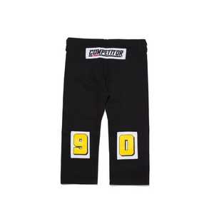 For Batch 124 Jiu Jitsu BJJ Gi Stretch 100% Cotton Federation V2 Black Kimono with <b>Free</b> Bag - Product Image 5
