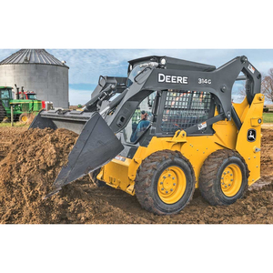 Nouvelle Chargeuse Compacte John Dee.ree 333G Mini à Chenilles en Caoutchouc avec Cabine Fermée, Moteur Pompe HYDAC/Eaton, Hydraulique à Haut Débit - Product Image 1