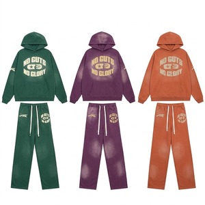 Sudadera con Capucha para Hombre, Estilo Vintage, Informal, Otoñal, 100% Algodón, Personalizada con Serigrafía, Sudadera de Felpa - Product Image 1