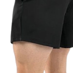 <b>Men</b> <b>Black</b> Lightweight Athletic <b>Shorts</b> Quick Dry Running Gym Workout Bottoms Elastic Waist Casual Fitness Training Sportswear - Product Image 4