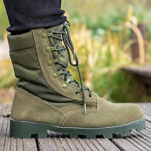 Botas de montaña para hombre, con cordones, ligeras, antideslizantes, para trabajo, senderismo y trekking, con suela de goma. - Product Image 6
