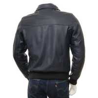 Jaket Kulit Pria Desain Terbaru 100% Kulit Premium Berkualitas Tinggi Model Regular Fit Jaket Kulit Pria.