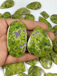 Hot Selling Natural Crystal Healing Stones Quartz Crystal Atlantisite Cabochon for Gift and jewelry Making - Product Image 2