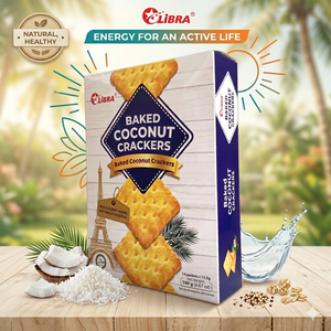 Craquelins Tropical Coconut Craze – Snack croustillant plein de saveur insulaire 189g |   Fabricant de Marques Privées ODM - Product Image 1