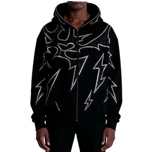 Sudaderas con Capucha Personalizadas al por Mayor, Unisex, 100% Algodón, Felpa, Transpirables, Estilo Urbano, Tallas Grandes - Product Image 5