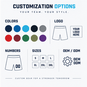 Custom Arctic Split MMA Fight <b>Grappling</b> <b>Shorts</b> Polyester/Cotton Quick Dry Breathable Stretch Regular Fit Manufacturer OEM ODM - Product Image 6