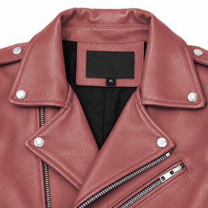 Latest Designed Custom Men <b>Leather</b> <b>Jacket</b> <b>Long</b> Sleeve Lightweight Breathable <b>Leather</b> <b>Jacket</b> Available Multiple Colors Outdoor - Product Image 3