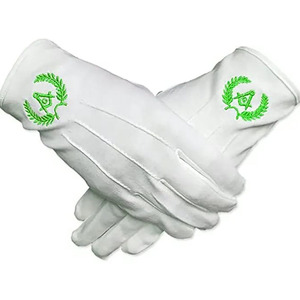 Guantes de Algodón Blancos con Diseño de Estrella Bordada, Alta Calidad y Mejor Precio, Guantes de Algodón para Uso Diario - Product Image 4