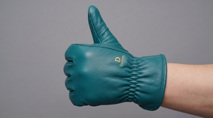 Gants de sécurité en cuir Dumela, longueur poignet, rayés, respirants, doublés de coton, thermiques, pour l'hiver, usage quotidien en extérieur - Product Image 6