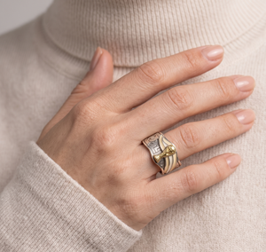 Custom Hip Hop Championship <b>Trophy</b> Ring, Soccer Champions Ring 925 Silver Two Tone 925 Silver Sports Championship Ring - Product Image 5