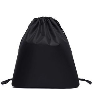 Logo Gym Sack Basketball <b>Backpack</b> Waterproof Sports Drawstring Bag Portable Folding Style - Product Image 2