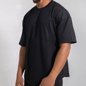 Camiseta Moderna de Algodón Extra Grande para Hombre, Estilo Urbano Informal, Cómoda para Uso Diario - Product Image 1