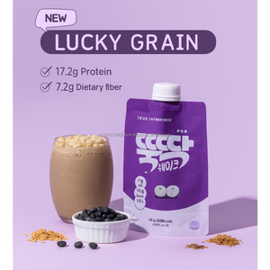 Shake diététique naturel riche en protéines et antioxydants, à base de céréales, substitut de repas, poudre nutritionnelle faible en calories - Product Image 3