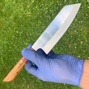 Cuchillo de Chef Jexmoo Personalizado Hecho a Mano en Acero al Carbono con Hoja de 8 Pulgadas, Mango Elegante y Funda de Cuero - Regalo para Chef - Product Image 6