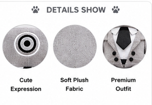 Juguete de Peluche Robo, Muñeco de Peluche Robot Adorable, Cojín Relleno de Tela Velboa, Juguete de Peluche Robot Kawaii, Venta al por Mayor OEM, Juguete de Peluche Personalizado - Product Image 4