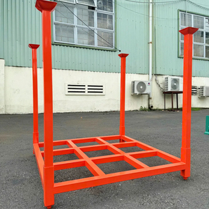 Thép nhiệm vụ nặng nề bền Stackable kho lưu trữ giá cho lốp nhà để xe với bảo vệ chống ăn mòn và 5 năm bảo hành - Product Image 2