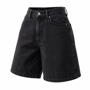 Wholesale Custom Premium Regular Fit High Waist Breathable <b>Woven</b> Jean <b>Shorts</b> for Women-Bulk Purchase Manufacturer & Supplier - Product Image 3
