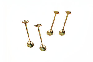 Mini tetera de lujo moderna con mango de cuchara de té y cuchara de café, Juego de 4 piezas para cualquier ocasión - Product Image 5