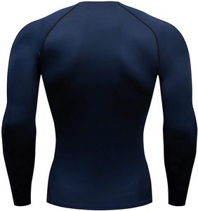 Rash Guard para Hombre de Todos los Colores para Entrenamiento, Fabricado en Fábrica, Ajuste Delgado, Precio al por Mayor, Logotipo Personalizado - Product Image 6