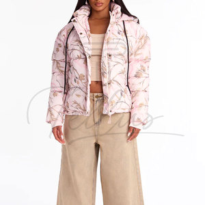 Veste matelassée pour femme de haute qualité à bas prix, design unique, contraste de couleurs, veste matelassée pour femme - Product Image 1