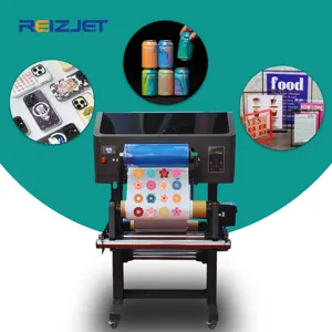 Erasmart RTS Uv Printing Machine Image Transfers PVC Glass Leather A3 Uv Dtf Printer Machine Phone Case Uv Dtf Printer