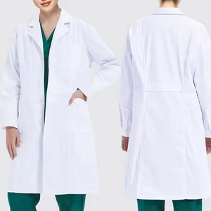 Nouvelle blouse de laboratoire pour femmes, design personnalisé, haute qualité, vente en gros, blouses médicales d'hôpital, blouses de médecin, blouse de laboratoire blanche - Product Image 4
