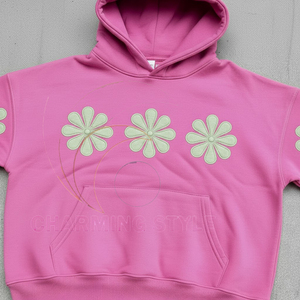 BINBEIER Survêtements pour Hommes avec Logo Personnalisé Imprimé, comprenant des Hoodies Épais en Molleton Bouclette 100% Coton et des Pantalons Baggy Teints par Éclaboussures à Bords Bruts - Product Image 3