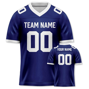 Camiseta de fútbol con estampado sublimado, transpirable, de malla, para adultos, manga corta, cuello en V, ropa deportiva de fútbol, estampado sublimado. - Product Image 6