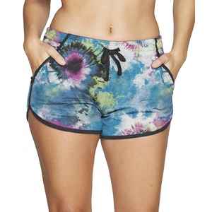 New Arrivals Fashionable Tie Dye Custom Logo Comfortable Summer Beach Short High Quality Sweat short - Product Image 1