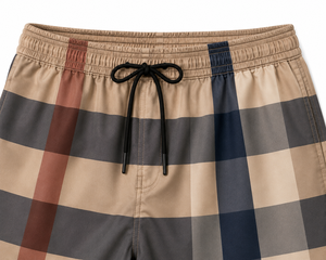 Custom <b>Men's</b> Solid Canvas Breathable Swim Shorts Beach Swim <b>Trunks</b> Casual Board Shorts OEM Service - Product Image 2