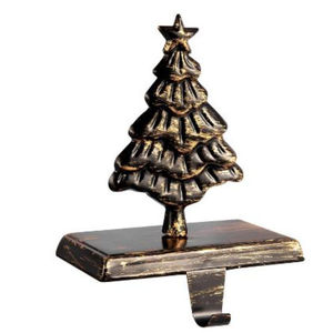 Hot Sale Wood Base Aluminium Top Christmas <b>Stocking</b> <b>Holder</b> For Hanging Decorative Use Xmas <b>Stocking</b> <b>Holder</b> With Silver Tree Top - Product Image 3