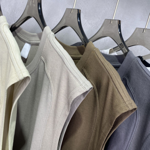 Tank <b>Tops</b>-100% Bamboo Fiber Breathable & Quick Dry Sweetheart Neckline Full Sleeve Summer/Autumn Unisex - Product Image 3