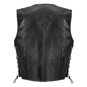 Gilet en cuir léger pour homme, directement de l'usine, en vente – Gilet en cuir pour homme très tendance et très vendu - Product Image 2