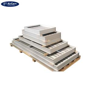 Amortisseurs en métal en aluminium de qualité Roulements antiadhésifs non corrosifs pour une longue durée de vie Facilité d'utilisation Pièces de systèmes CVC - Product Image 2