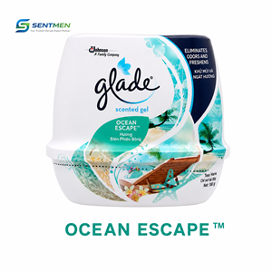Désodorisant en gel parfumé Glade 180g, parfum longue durée, désodorisant pour la maison, le bureau, la salle de bain - Product Image 4
