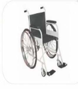 Silla de Ruedas Plegable de Uso Médico con Certificación CE de la Marca Hitech, con Estructura de Abeto Hemlock, Panel de MDF, Capacidad de Carga de 150 kg, 1 Año de Garantía - Product Image 3