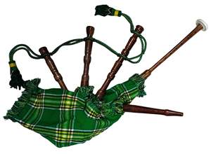 Gaita de celtas de tamaño completo, flauta de gaita de celtas, madera de ébano, material de cuproníquel con diseño de orificio abierto, diseño atractivo - Product Image 2