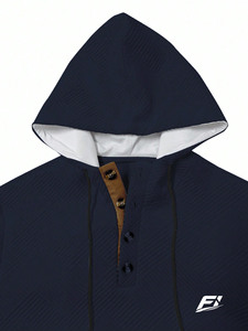 Conjuntos de Sudadera con Capucha y Pantalones Deportivos de Forro Polar Unisex Personalizados, Venta al Por Mayor, OEM/ODM, Marca Privada, Proveedor B2B - Product Image 3