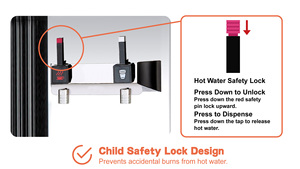 Buder BD-1072 Hot & Cold Floor-<b>Standing</b> Water Dispenser with Tap-Style - Product Image 4