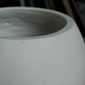 Pots à fleurs décoratifs en béton et ciment, design vietnamien, durables, avec trou de drainage, étiquette personnalisée, vente en gros - Product Image 4