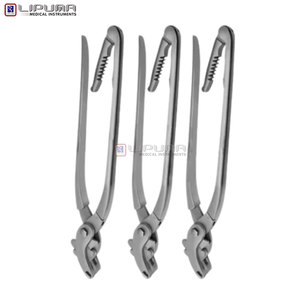 Medic Instrument 3 Pcs Serra Emasculators 35.5cm with Ratchet Stainless Steel <b>Castration</b> <b>Tool</b> for Cattle Horses & Livestock - Product Image 3