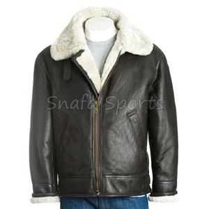 Genuine <b>Leather</b> Apparel for Outer Wear Button Closure <b>Jacket</b> Factory Supply Latest Arrival Top Quality <b>Leather</b> Made Men <b>Jackets</b> - Product Image 2