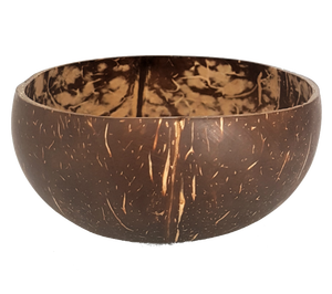 Bol en noix de coco artisanal du Vietnam, design de luxe, durable, biodégradable, ensemble bol-cuillère, idéal pour salades et fêtes, économique - Product Image 5