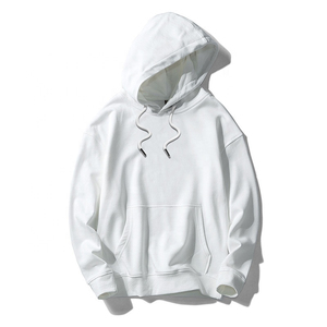 Sudadera con Capucha Oversize para Hombre, Forro Sólido Ecológico, Algodón Suave, Felpa Francesa, con Cordón Ajustable y Bolsillo Canguro - Product Image 1