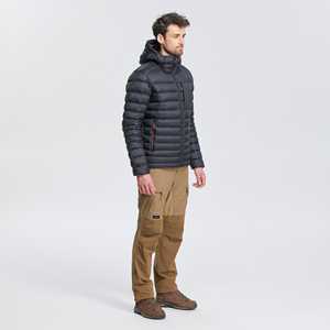 Chaquetas acolchadas brillantes de poliéster tafetán para exteriores, personalizadas, de talla grande, rellenas de plumón. - Product Image 2